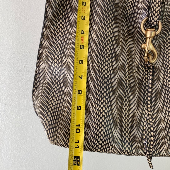 Rebecca Minkoff leather snake print bag - Picture 9 of 13